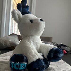 White and Blue Plush Reindeer - Gaylord ICE exclusive plush
